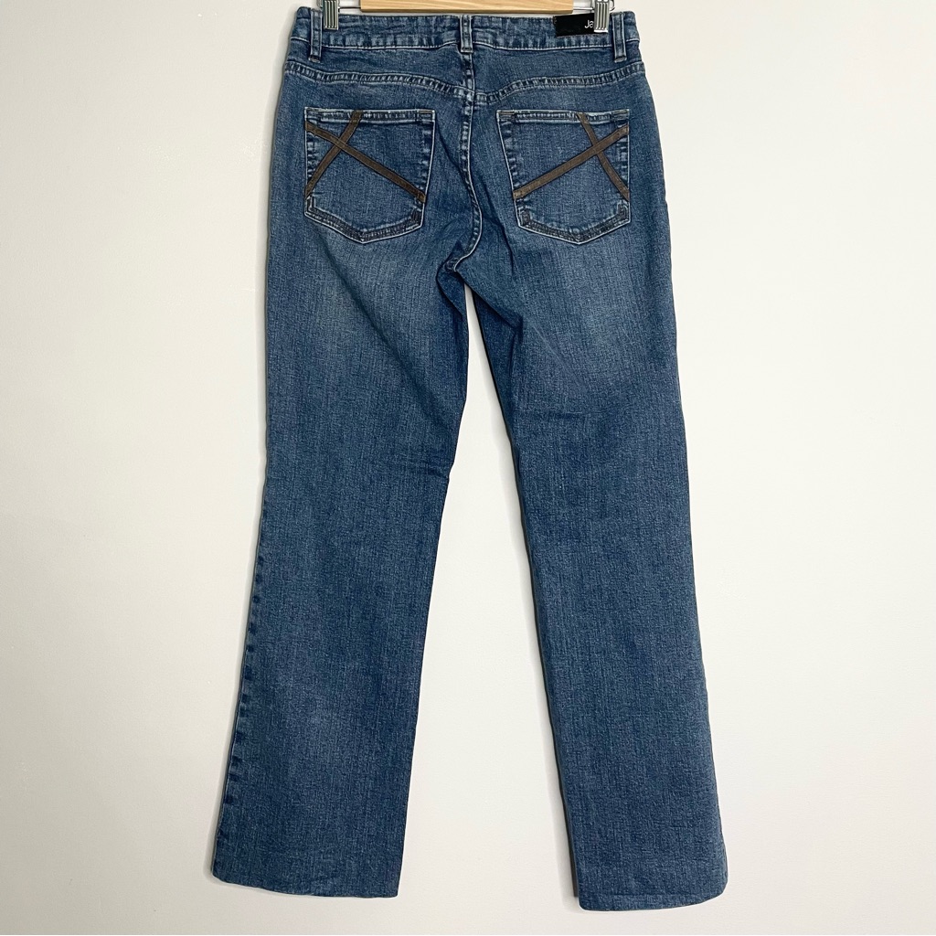 Jag Stretch Mid Rise Bootcut Denim Jeans